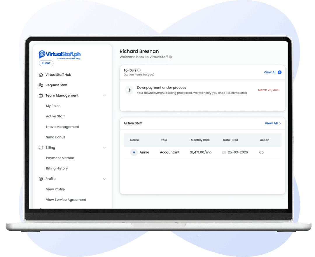 Once You Partner With Us – Dashboard